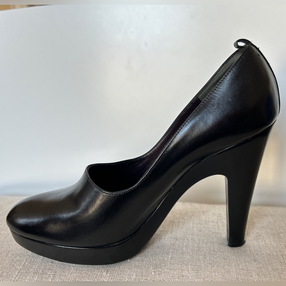 SOLD-Jil Sander leather platforms